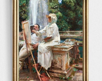 ジョン・シンガー・サージェントのアートプリント：ヴィラ