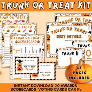 trunk or treat voting cards, trunk or treat signup sheet, trunk or treat judge, trunk or treat award certificates, trunk or treat ideas, church trunk or treat, school trunk or treat, trunk or treat trunk number signs