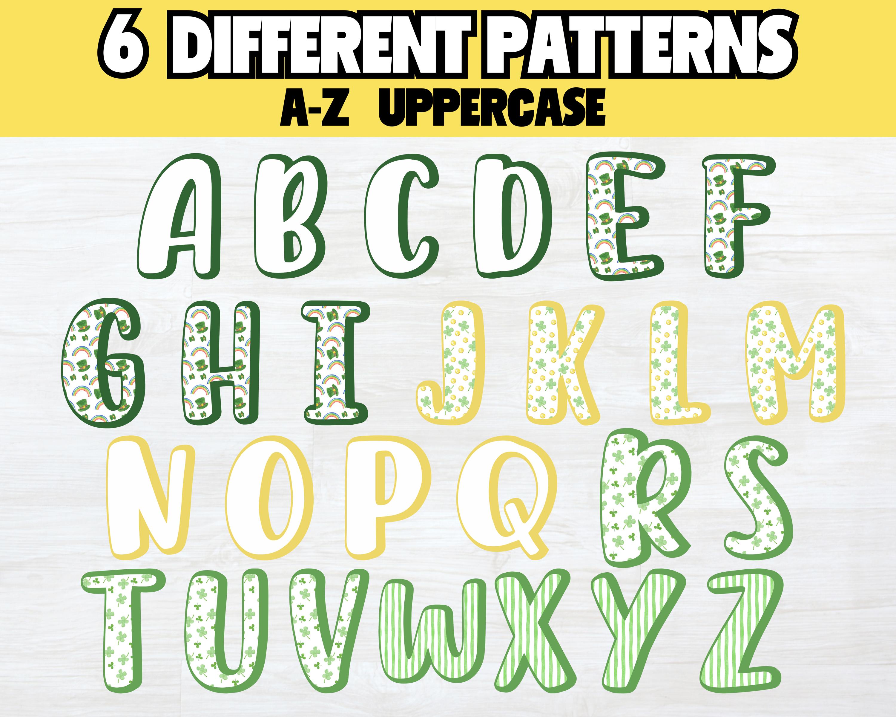 St Patricks Day Bulletin Board Letters, St Pattys Bulletin Board ...