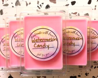 Watermelon Candy Scented Wax Melts