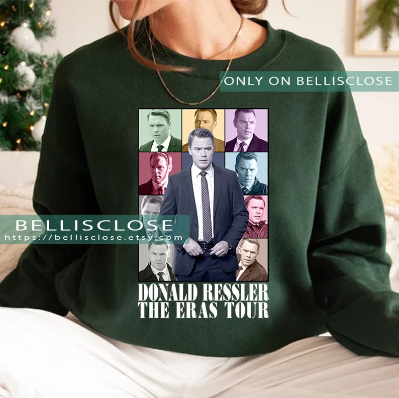 Donald Ressler Tee, Diego Klattenhoff het tijdperken Tour shirt, sweatshirt afbeelding 4