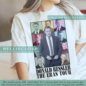 Donald Ressler Tee, Diego Klattenhoff het tijdperken Tour shirt, sweatshirt afbeelding 5