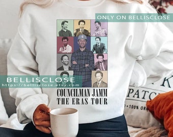 Councilman Jamm Sweater, Jon Glaser The Eras Tour Tee, Sweatshirt