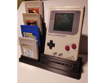 Nintendo Game boy classic stand with cartridge stand