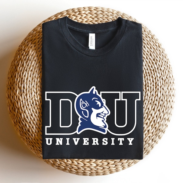 Duke University T Shirt, Duke College Shirt, Blue Devils Shirt