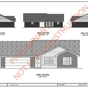 CAMELOT - House Plan Drawings