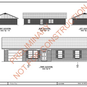 WALES - House Plan Drawings