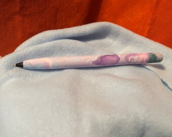 Polymer Clay wrapped pens