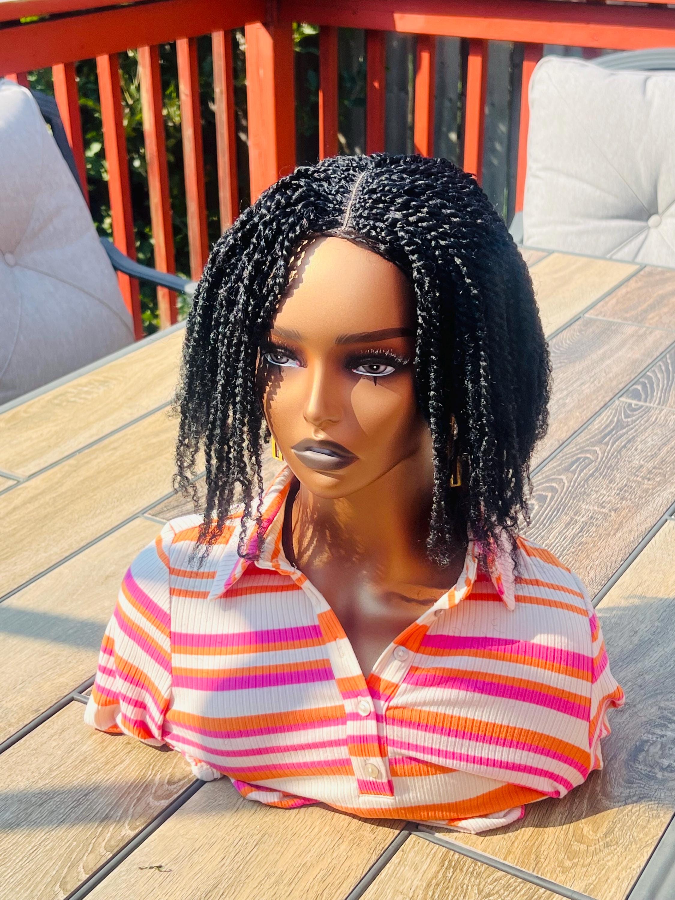 Zafira Full cap TWIST OUT wig faux locs dreadlocks Excited to share our #bestseller Zafira: Kinky TWIST OUT wig  main image 4