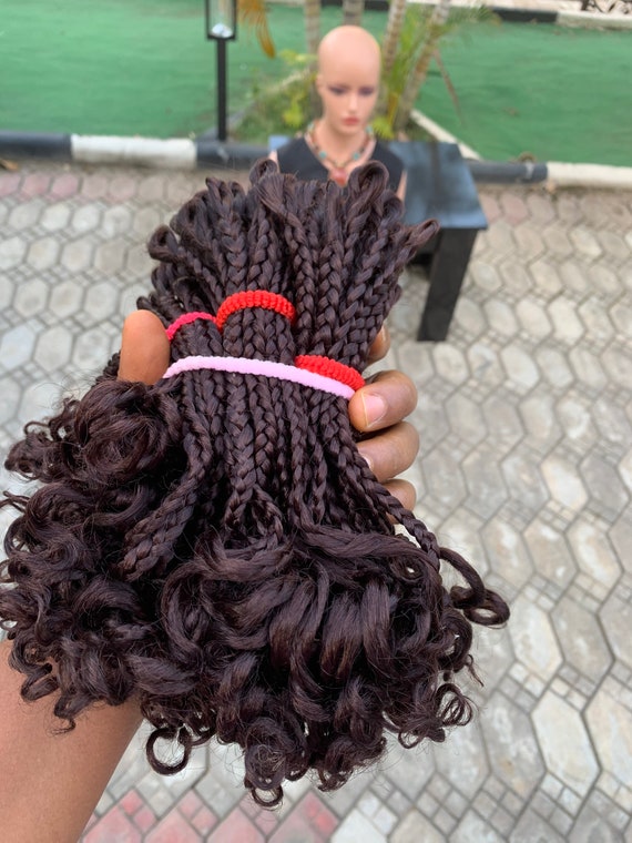 Handmade Crochet Braid With Curls Short Curly Crochet Braids