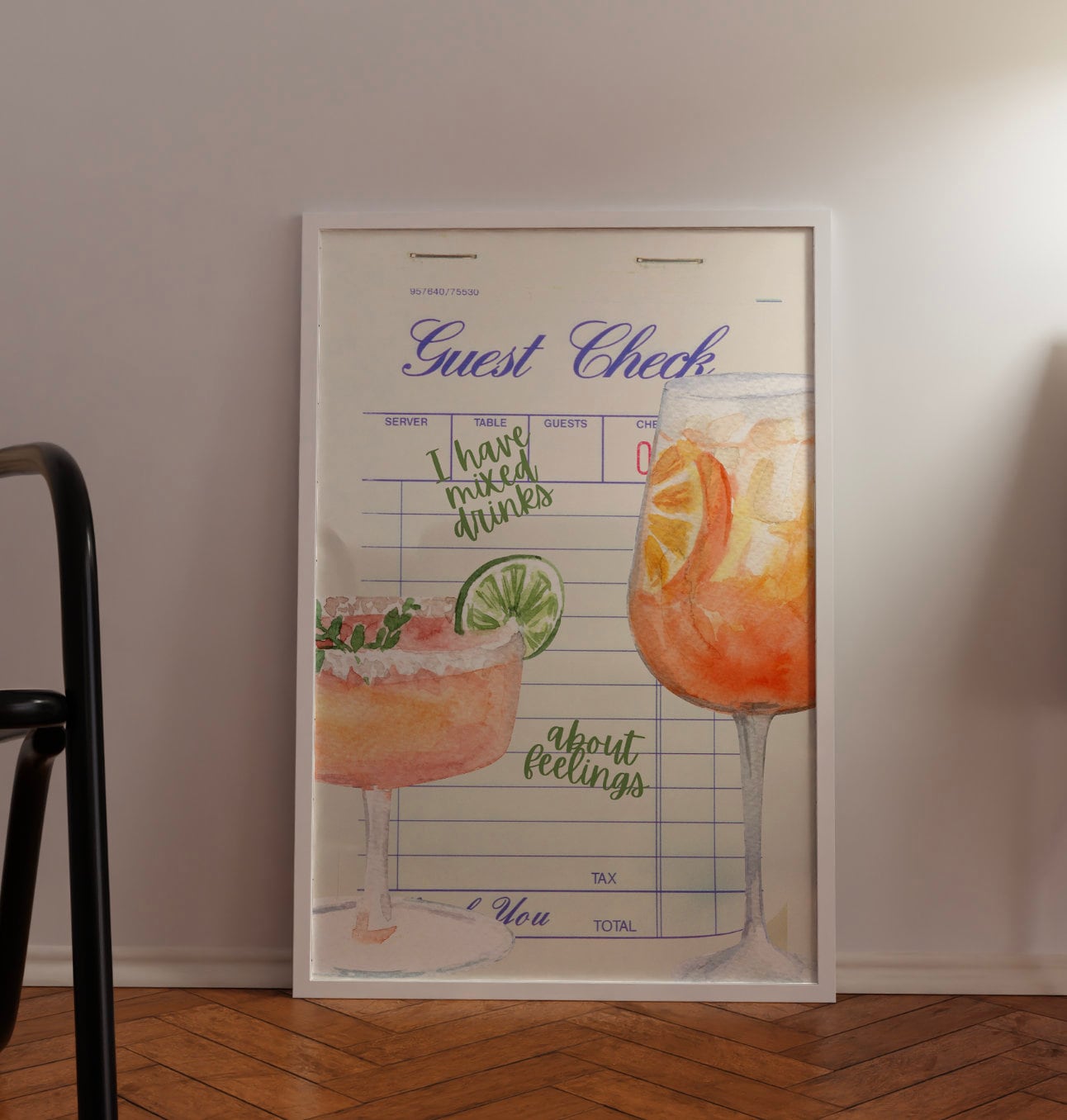 Bar Cart Wall Art| Aperol Spritz | Cocktail Print | Trendy Poster ...