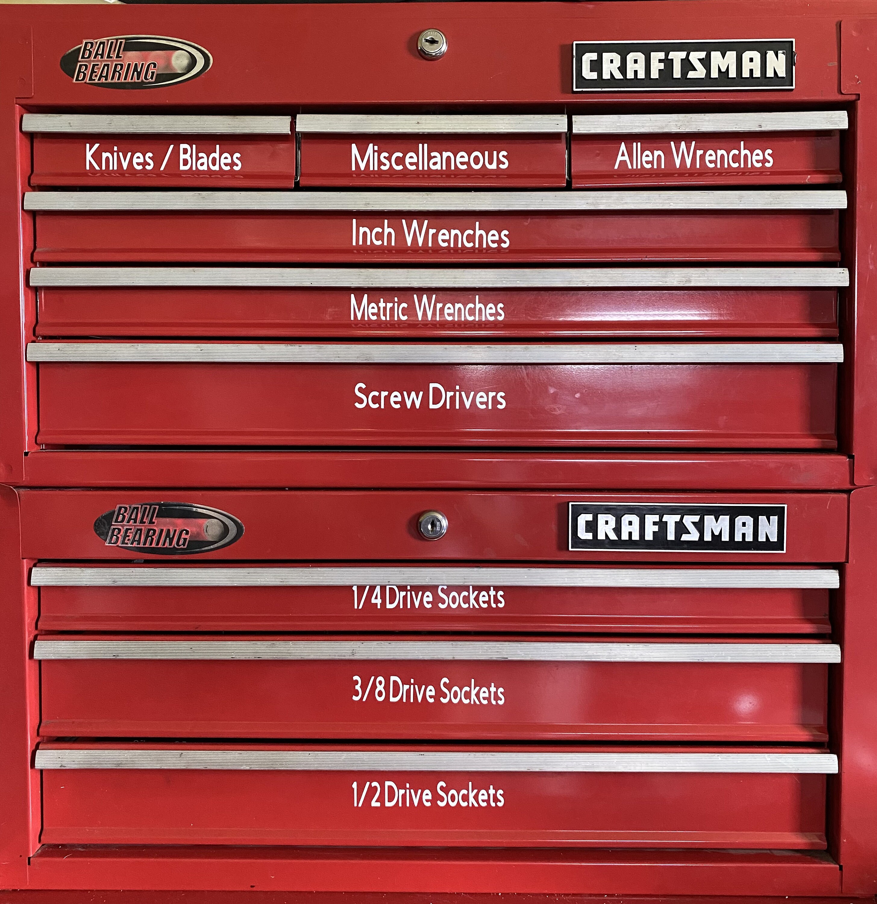 Tool Box Decal Tool Box Labels Tool Box Organization Etsy