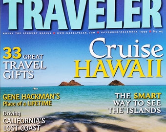 8 issues: 1999 A full set of 8 issues Collectible National Geographic Traveler Magazine