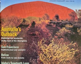 6 numeri: 1995 Una serie completa di 6 numeri Collectible National Geographic Traveler Magazine