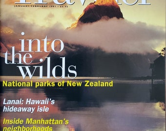 8 nummers: 1997 Een volledige set van 6 nummers Collectible National Geographic Traveler Magazine