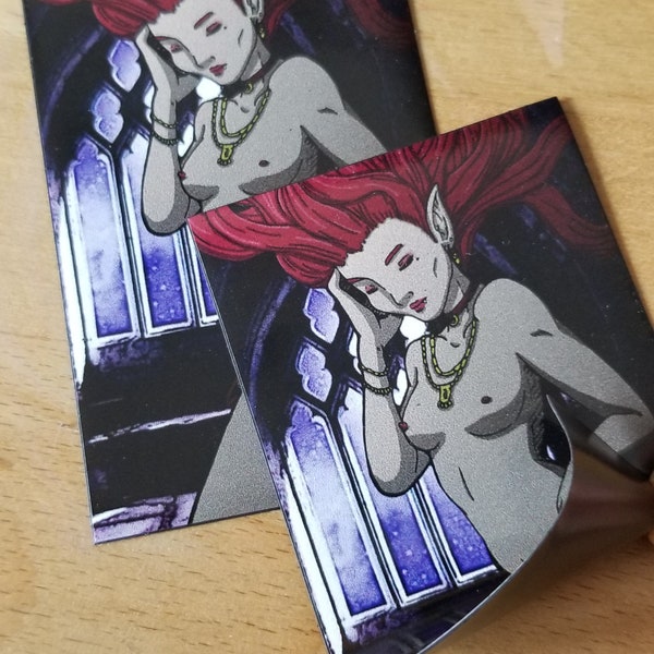 Sexy Vampir Lady #1 Magnet