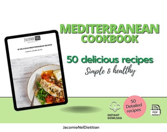 Mediterranean Cookbook: 50 Healthy Recipes (PDF)