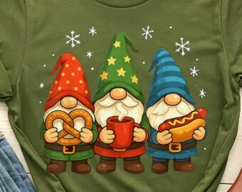 Wichtel Merry Christmas – Cooles Weihnachtsshirt Weihnachten für Männer Frauen, Lustiges Xmas Motiv, Festliches Winter Outfit Geschenkidee