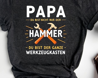 Papa cadeau Geburtstag Vatertag Lustig Geburtstagsgeschenk T-shirt, Witziges Papa-shirt, Vatertag-cadeau, Lustiges Vater, Geburtstag
