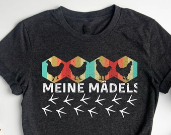 Mes filles T-shirt, T-shirt de poulet pour femmes,, T-shirt de poulet,, T-shirt drôle de fermier, amateur de poulet, poulet de la fête des mères, poulets d'amour,