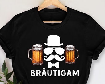 Bräutigam T-Shirt, Kostüm Polterabend , Ehemann Geschenk, lustiges Hochzeitshemd, Ehemann, Junggesellenabschied T-Shirt, Herren JGA Tshirt