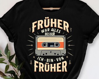 Retro Kassette T-Shirt, Vintage Musik Shirt, 90er Nostalgie T-Shirt, 90er Jahre Kostüm, 90er Jahre Kostüm