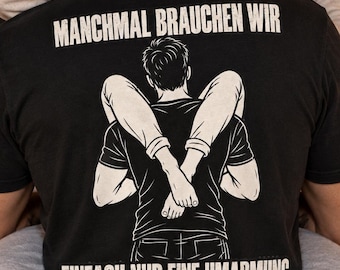 T-Shirt Umarmung Motiv, Manchmal brauchen wir einfach nur eine Umarmung, Paar Shirt, Unisex, Baumwolle