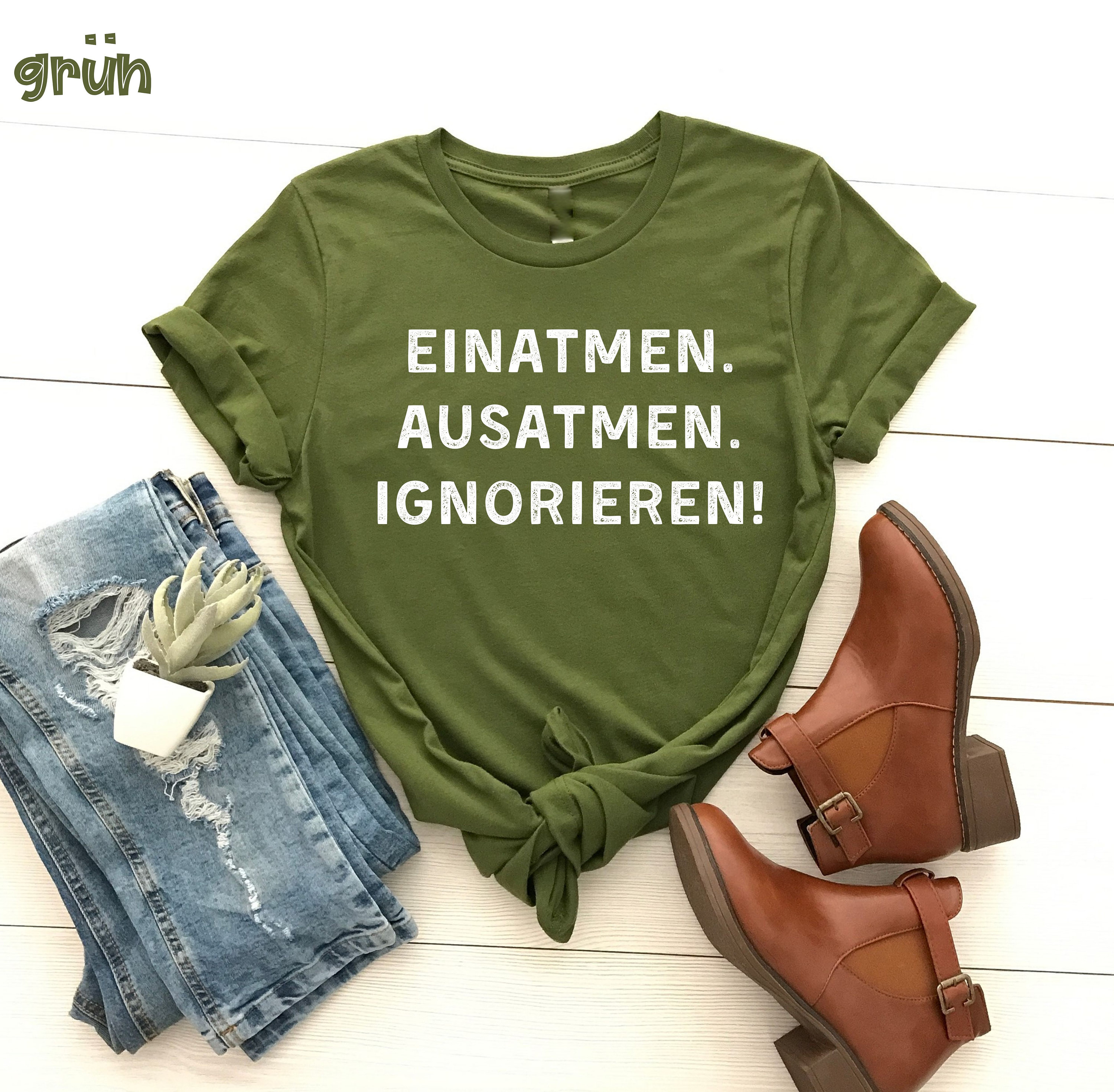 Einatmen Ausatmen ignorieren  · Damen Premium Bio T-Shirt 2.0