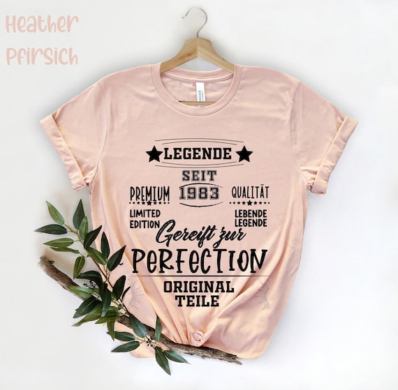 40. Geburtstag Shirt, 1983 Geburtstagsgeschenk für Mama und Papa, Jahrgang 1983 Shirt, 40. Geburtstagsgeschenk für Frauen und Männer