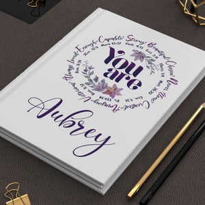 Personalized Christian Journal: Inspirational Bible Verse Gift