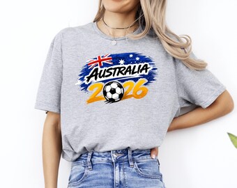 Australia Football T-Shirt, International Soccer 2026 Shirt