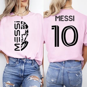 Lionel Messi Soccer T-Shirt, Football Fan Tee, Kids & Adult Sizes image 2
