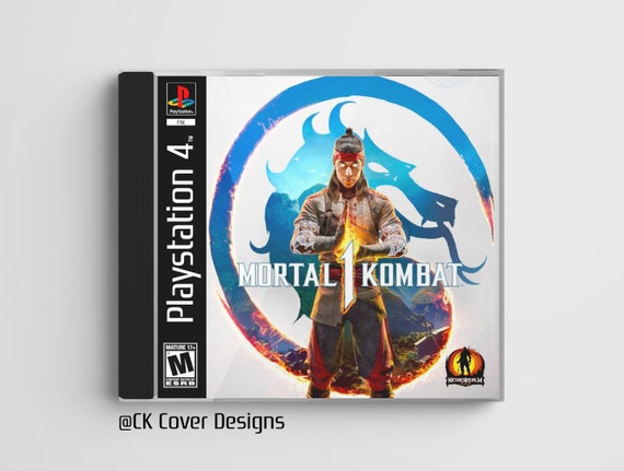 Mortal Kombat 1 (PS4) Custom PS1 Inspired Jewel Case - Etsy
