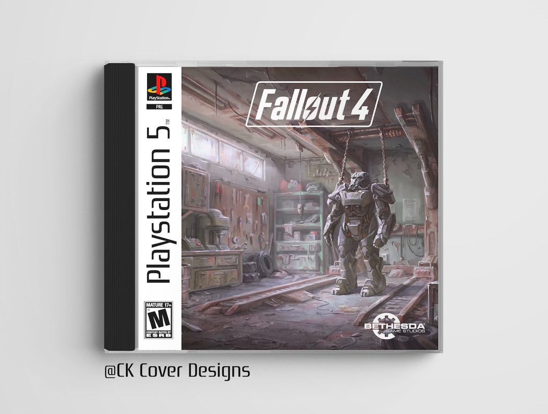 フォールアウト 4 スチールブックケース PS5 PS4 Fallout 4 PS4