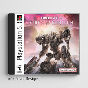 Armored Core 1 - Ps1 - Cover  Sticker for Sale by Mecha-Art