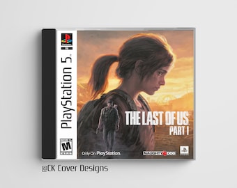 The Last Of Us Part 1 (PS5) custom PS1 inspired jewel case