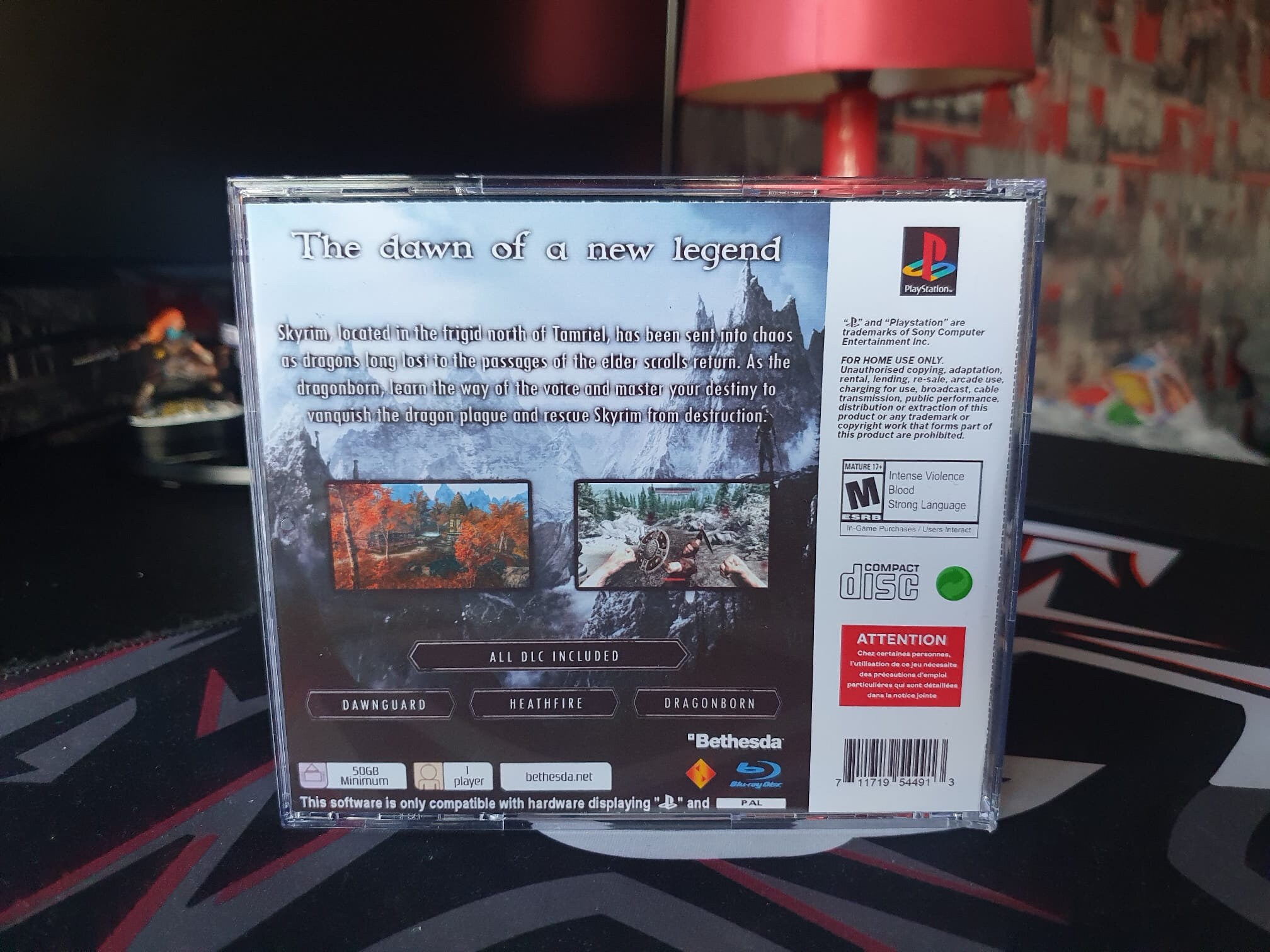 Red Dead Redemption 2 PS5 Custom PS1 Inspired Jewel Case 