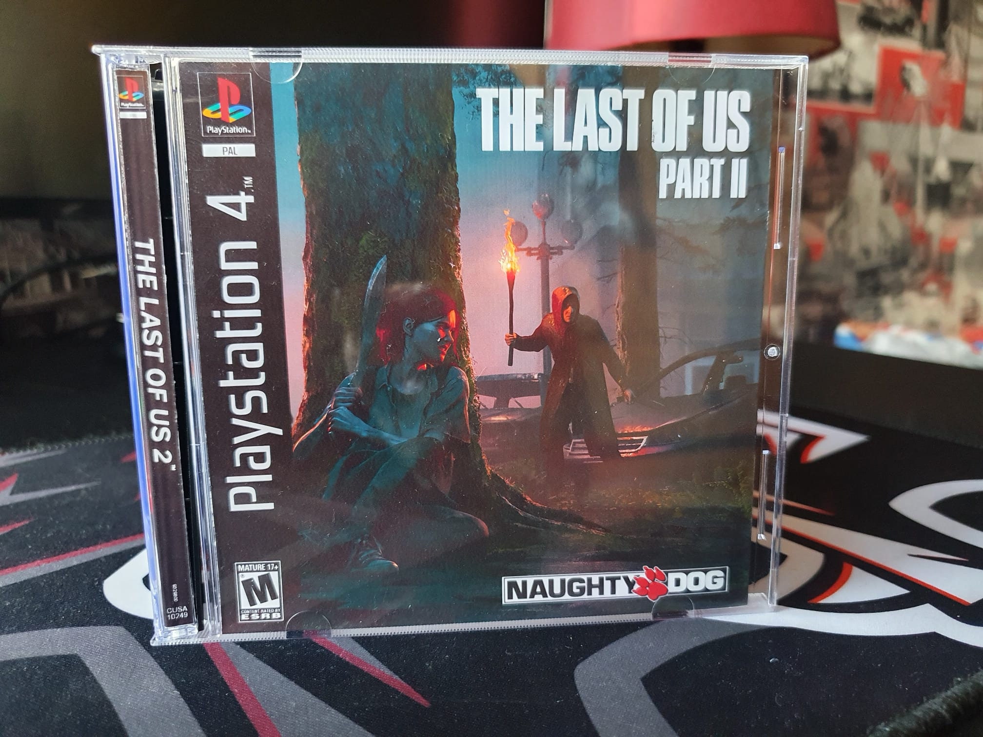 Red Dead Redemption 2 PS4 Custom PS1 Inspired Jewel Case 