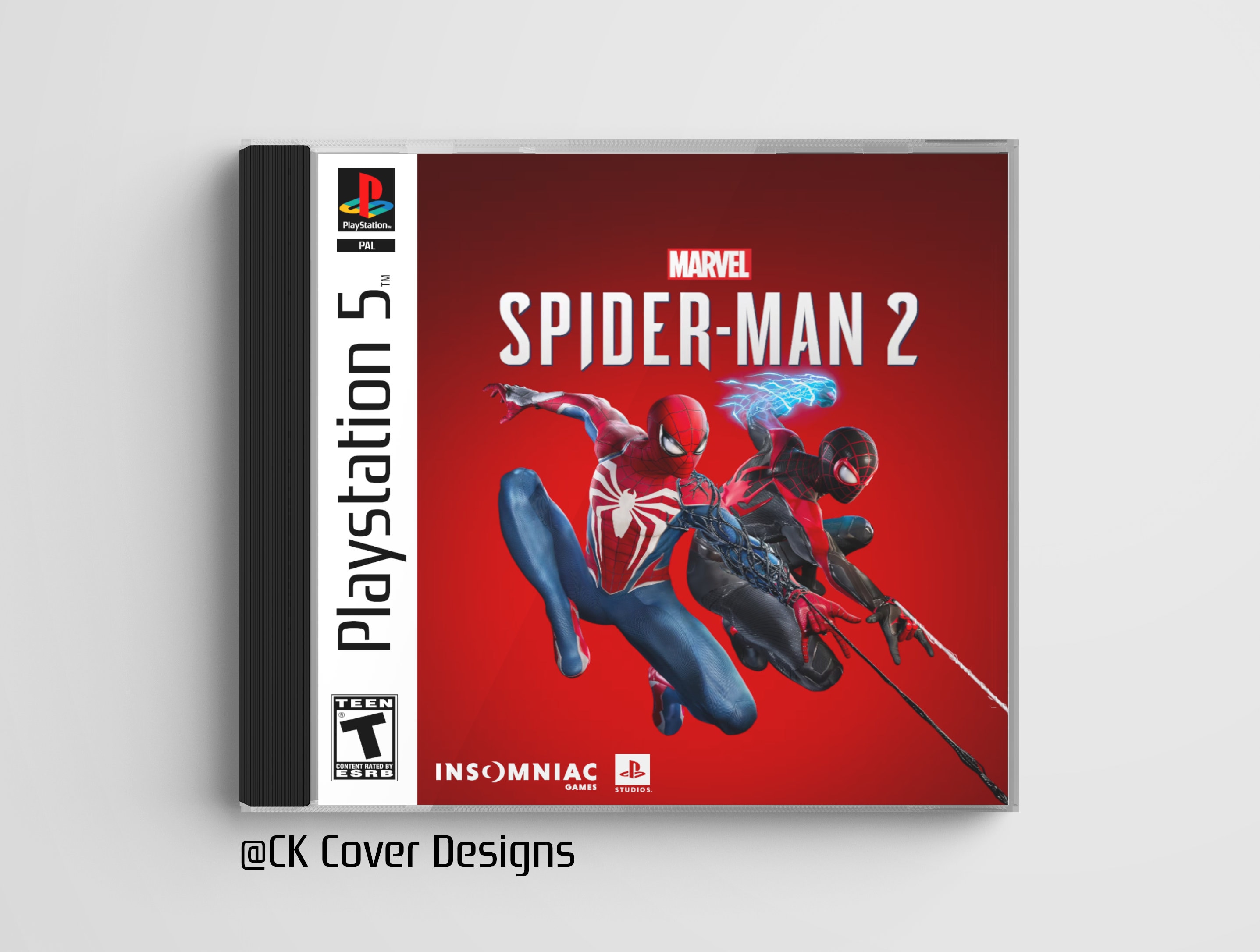 COVER PS5 DISCO SPIDERMAN IN ABS ALTÀ QUALITÀ - Foto 13