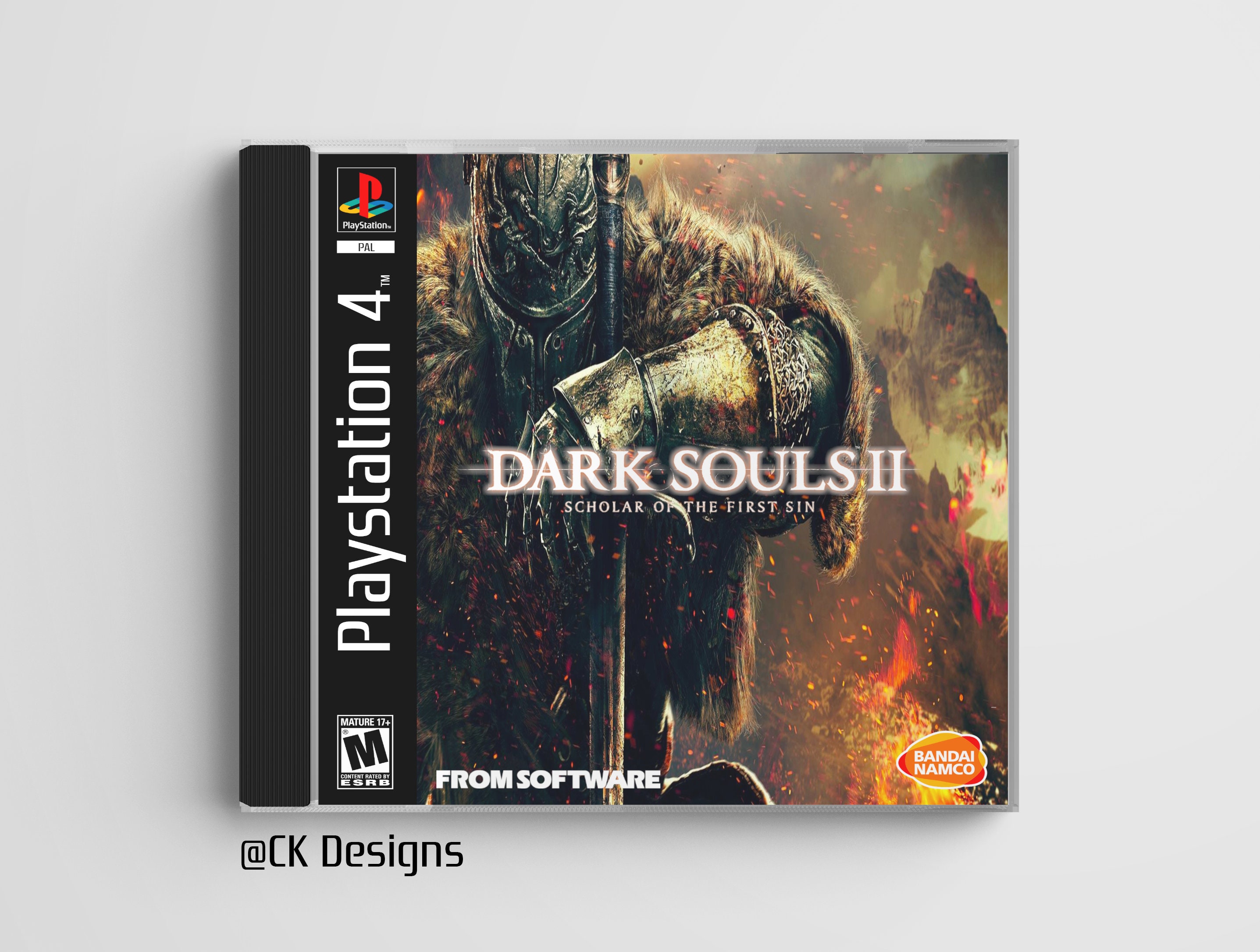 Dark Souls 2: Scholar of the First Sin PS4 Custom PS1 -  Sweden