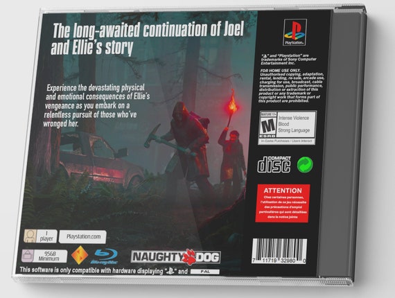 Custom cover for The Last of Us Part 2 : r/PS4