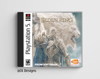 Boîte à bijoux personnalisée Elden Ring (PS5) inspirée de la PS1