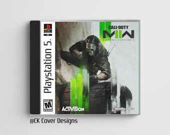 Modern Warfare 2 (PS5) Custom PS1 Inspired Jewel Case - Etsy