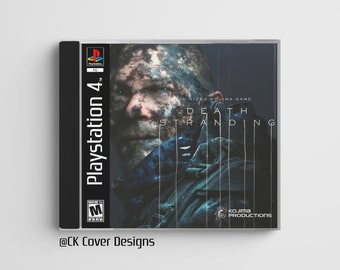 Death Stranding (PS4) custom PS1 inspired jewel case