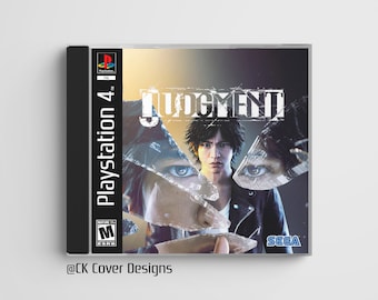 Judgement (PS4) custom PS1 inspired jewel case