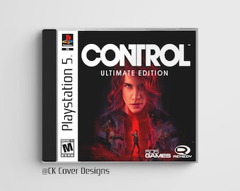Control (PS5) custom PS1 inspired jewel case