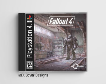 Fallout 4 (PS4) custom PS1 inspired jewel case