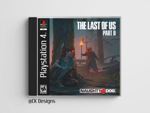 The Last of Us Part 2 PS4 Custom PS1 Inspired Case 