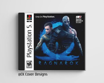 God of War Ragnarok (PS5) custom PS1 inspired jewel case
