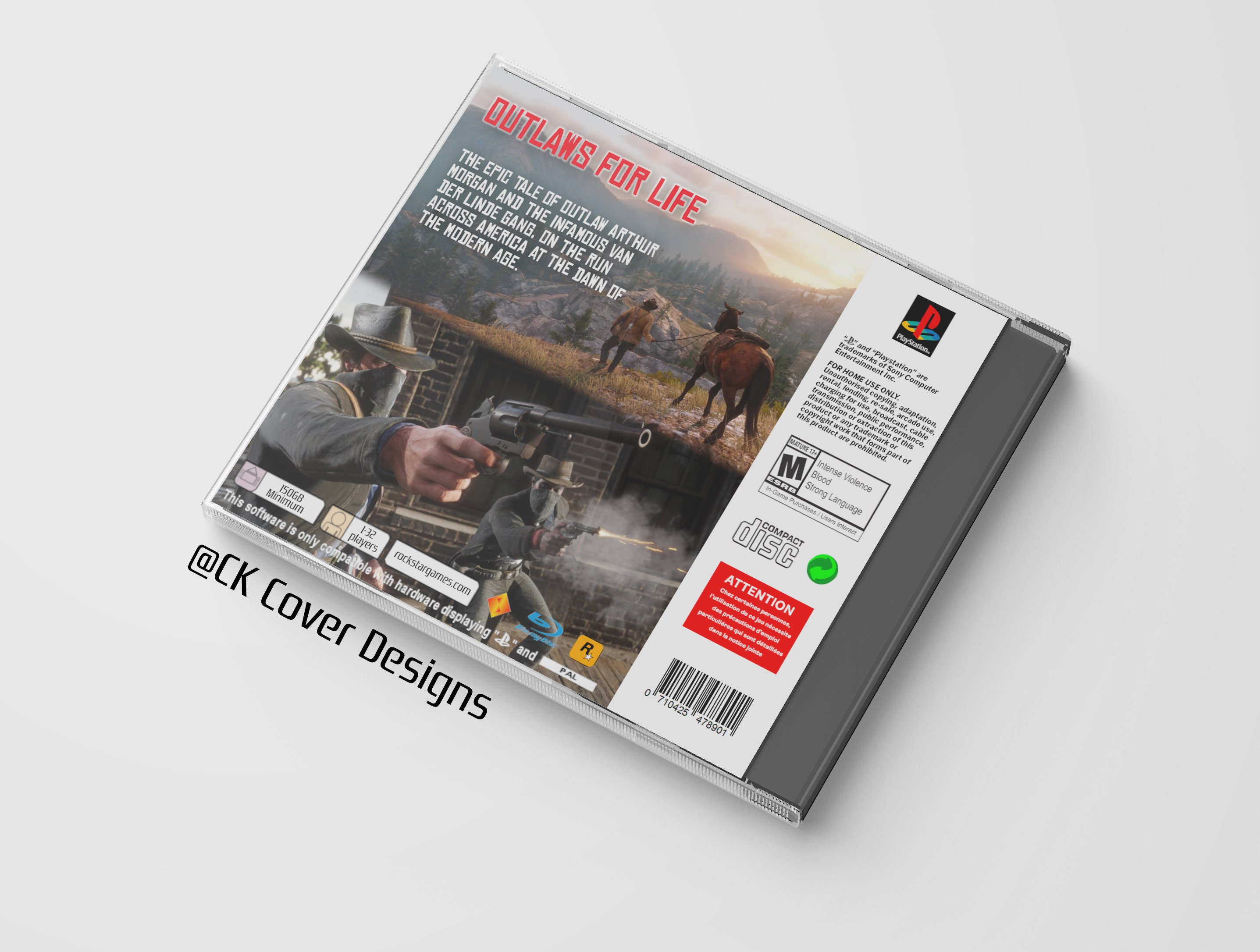 Custom RDR2 PS5 Case : r/reddeadredemption